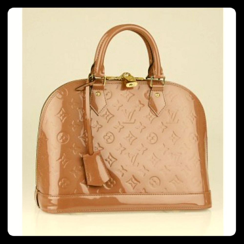 Louis Vuitton Alma PM Rose Velours